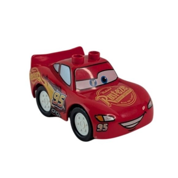 Lego Duplo Disney Pixar Cars Lightning McQueen Figure Replacement Parts - Picture 2 of 7